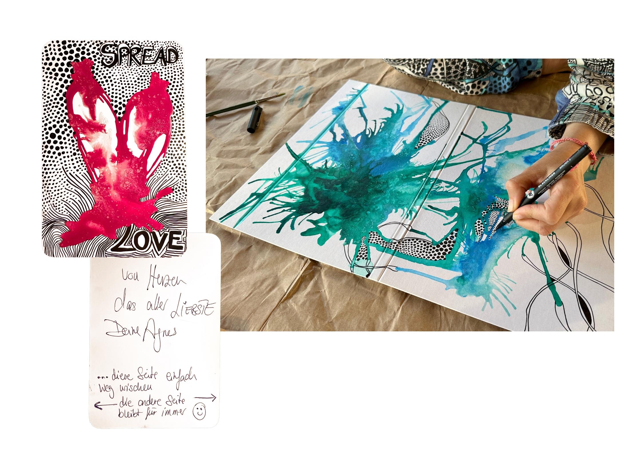 Gestalte kreative Kunstkarten & Arbeitsmappen mit Steinpapier