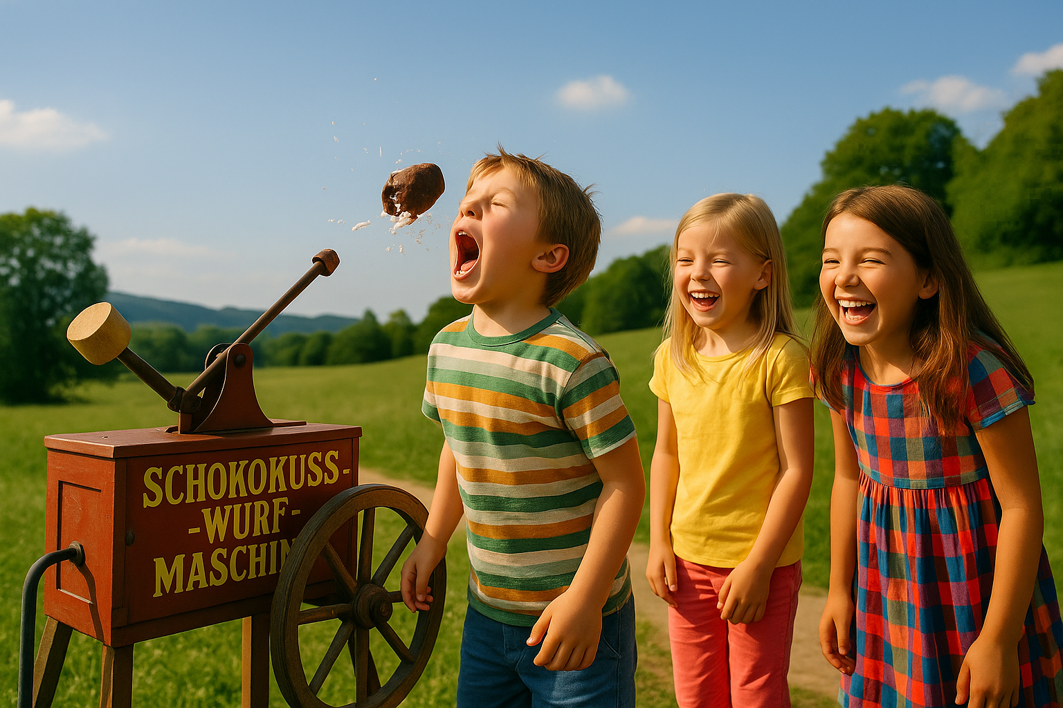 Schokokusswurfmaschine selber bauen [FREE]